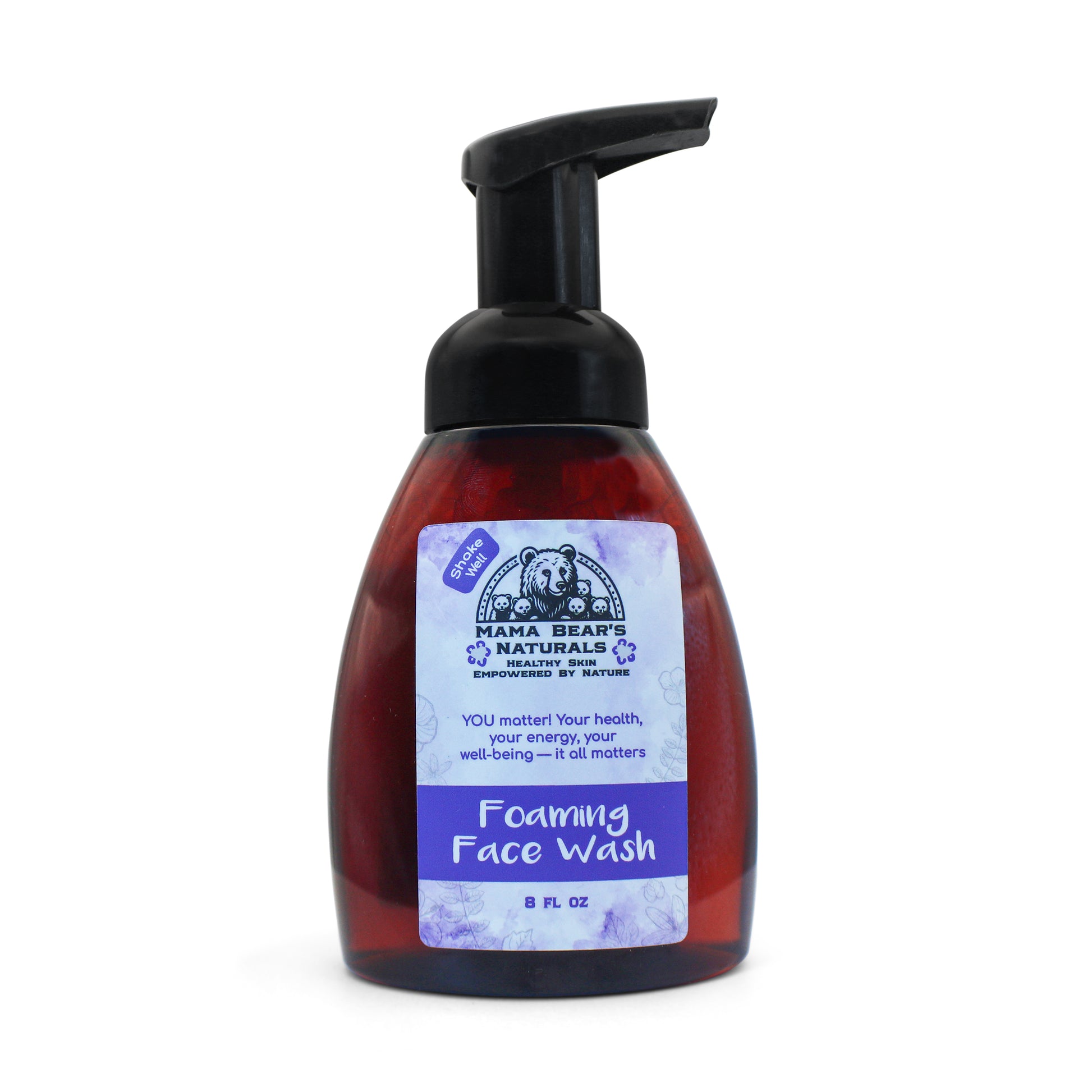 Mama Bear's Naturals All Natural, Non-Toxic Foaming Face Wash 