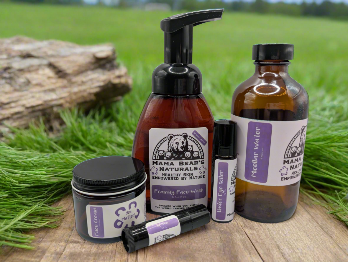 Mama Bear's Naturals Healthy Face Bundle - All Natural, Non-toxic face care